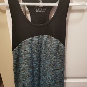 Blue/Black Athletic Tank